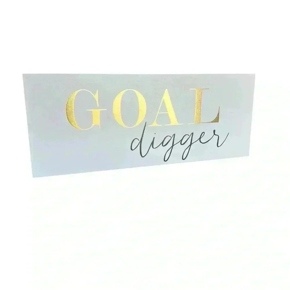 Goal Digger Wall Sign - Picture 1 of 1